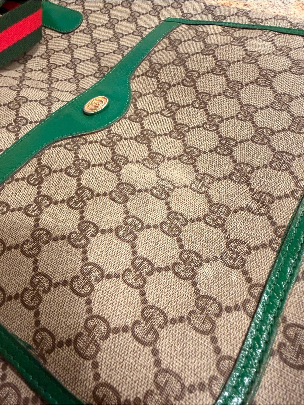 Gucci Monogram Tote (Refreshed/Modified) - Picture 13 of 13